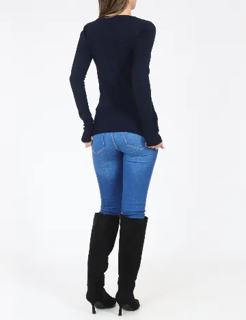 Bluza Zara, bleumarin Albastru