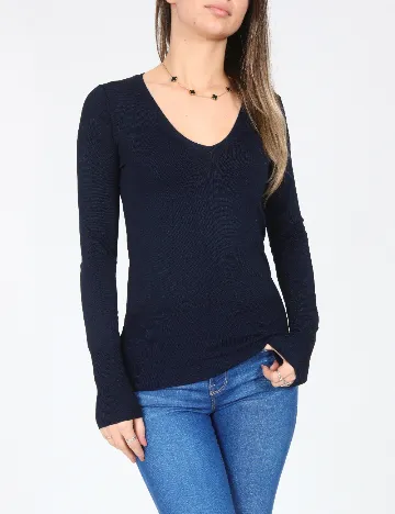 Bluza Zara, bleumarin Albastru