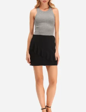 Fusta Zara, negru Negru