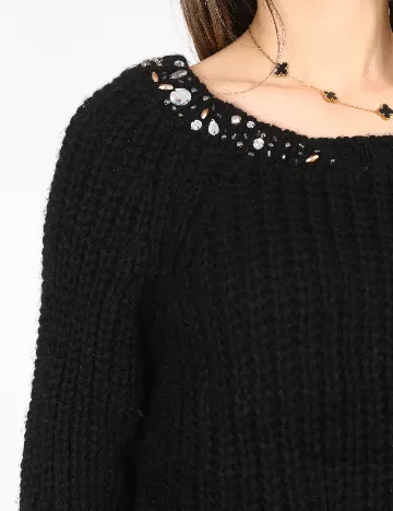 Pulover Zara, negru Negru