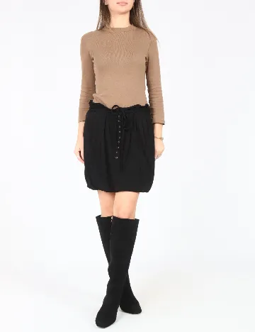 Fusta Zara, negru Negru