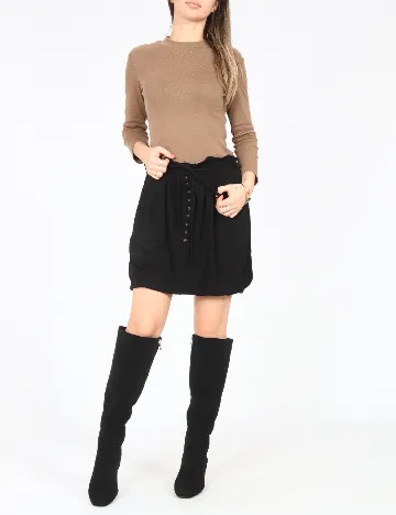 Fusta Zara, negru Negru