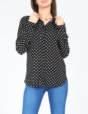 Camasa Zara, negru Negru