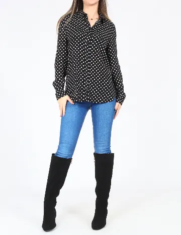 Camasa Zara, negru Negru