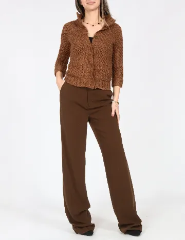 Pantaloni Zara, maro Maro