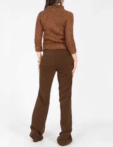 Pantaloni Zara, maro Maro