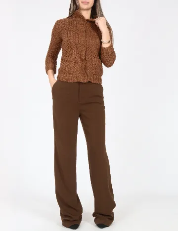 Pantaloni Zara, maro Maro