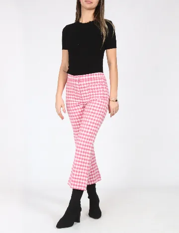 Pantaloni Zara, roz Roz