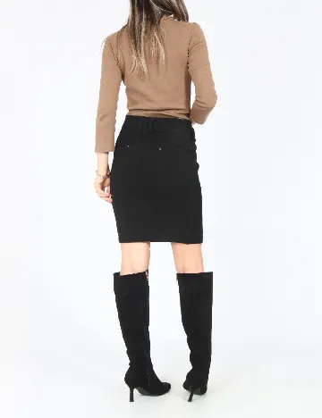 Fusta Zara, negru Negru