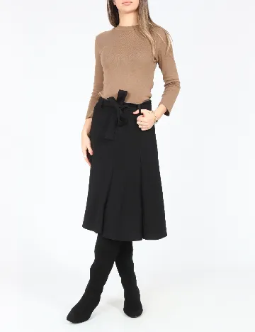 Fusta Zara, negru Negru