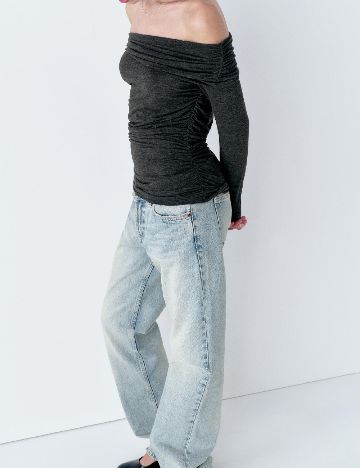 Bluza Zara, gri inchis