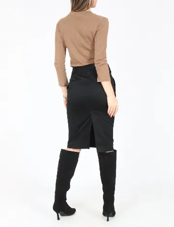 Fusta Zara, negru Negru