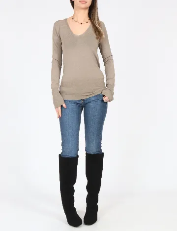 Bluza Zara, bej Crem