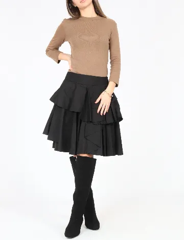 Fusta Zara, negru Negru