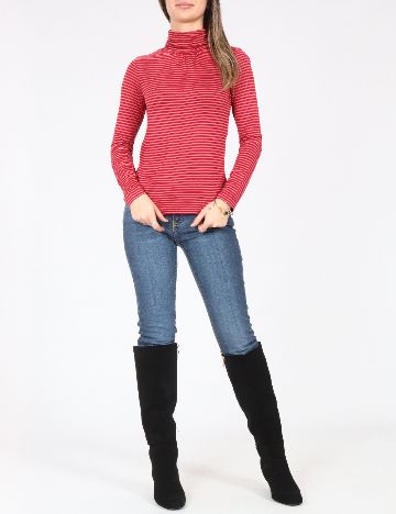 Bluza Zara, rosu/roz