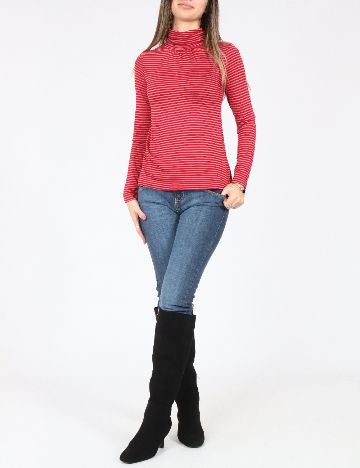 Bluza Zara, rosu/roz