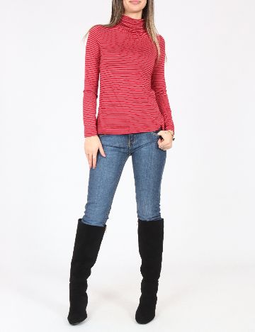 Bluza Zara, rosu/roz