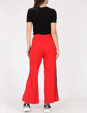 Pantaloni Pull&Bear, rosu Rosu