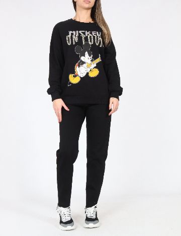 Bluza Oversize Bershka, negru