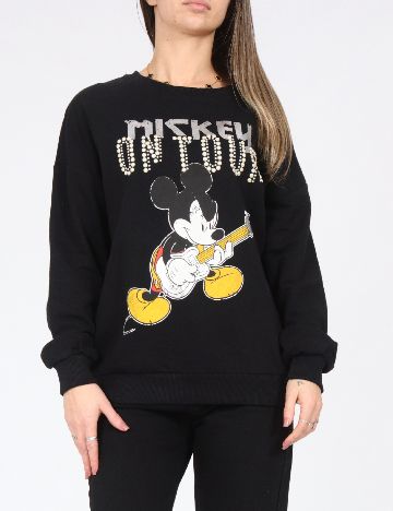 Bluza Oversize Bershka, negru