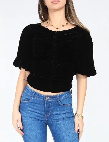 Bluza Zara, negru Negru