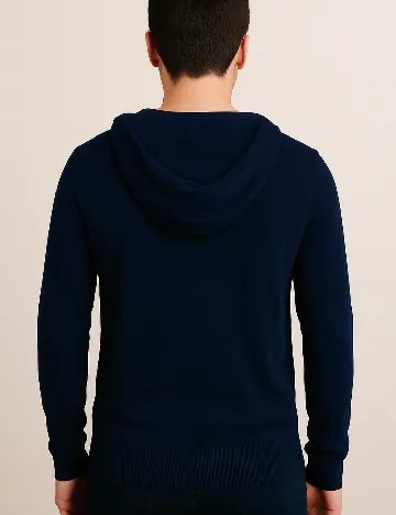 Hanorac Bershka, bleumarin Albastru