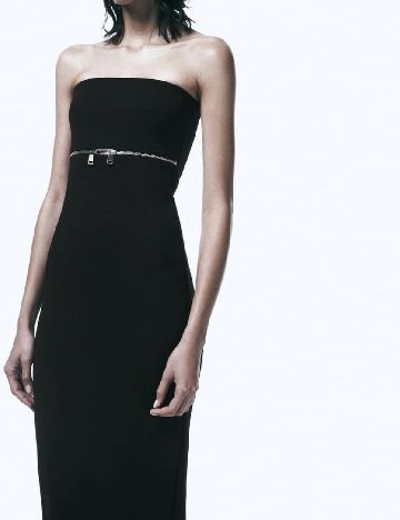 Rochie medie Zara, negru