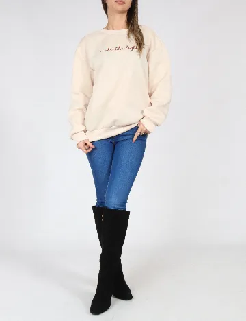 Bluza SHEIN, crem Crem