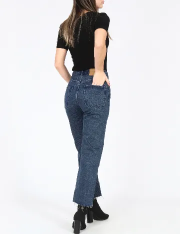 Blugi Pull&Bear, bleumarin Albastru