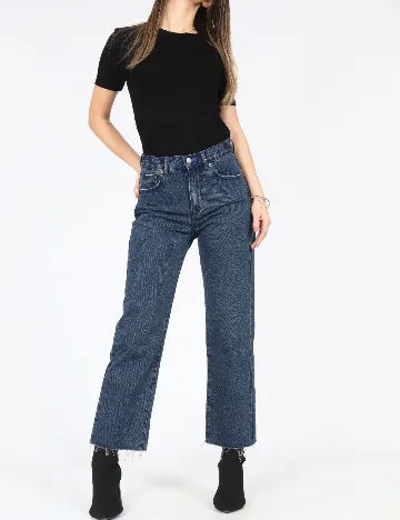 Blugi Pull&Bear, bleumarin Albastru