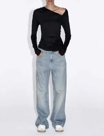 Bluza Zara, negru Negru