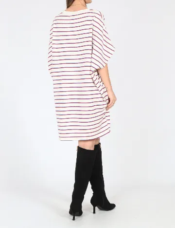 Rochie scurta Pull&Bear, alb Alb