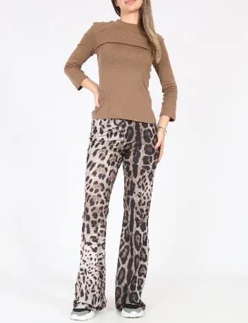 Pantaloni Samdan, animal print Animal print