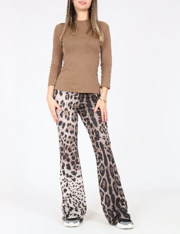 Pantaloni Samdan, animal print