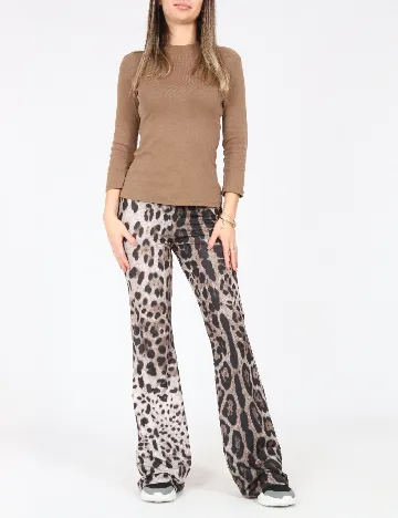 Pantaloni Samdan, animal print Animal print