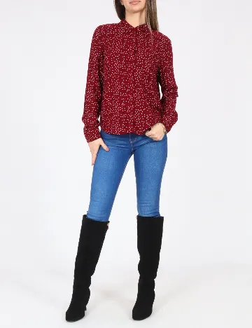 Camasa Bershka, visiniu Rosu