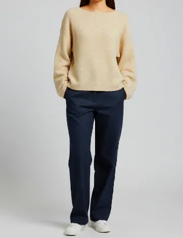 Bluza Zara, crem Crem