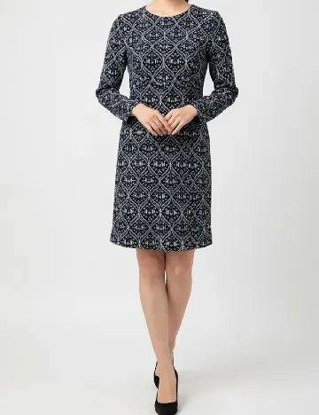 Rochie scurta Zara, albastru Albastru