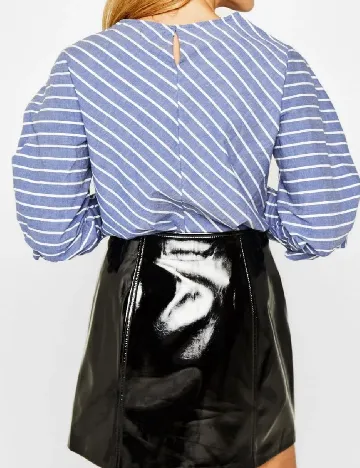 Bluza Bershka, albastru Albastru