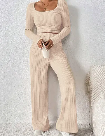 Compleu SHEIN, crem Crem