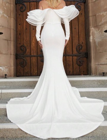 Rochie lunga Faeriesty, alb