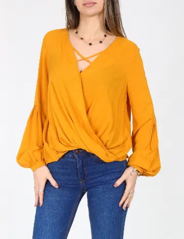 Bluza Bershka, galben Galben