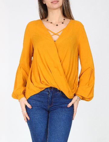 Bluza Bershka, galben