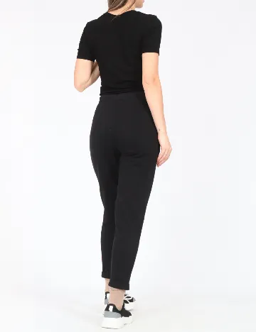 Pantaloni Bershka, negru Negru