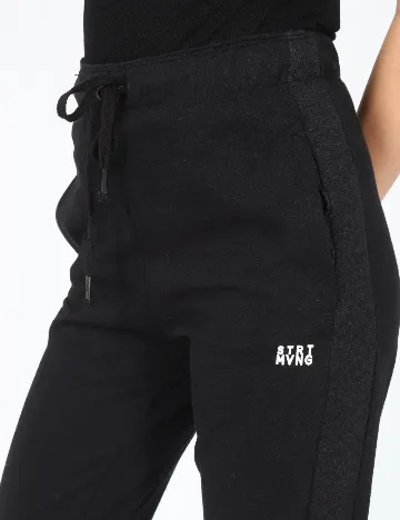 Pantaloni Bershka, negru Negru