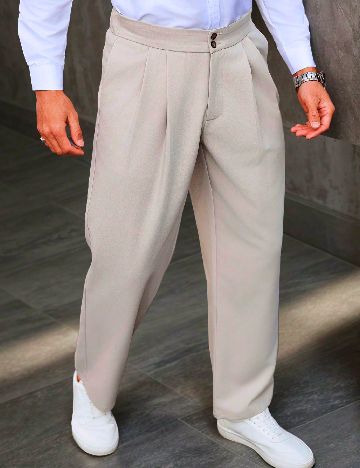 Pantaloni SHEIN, crem