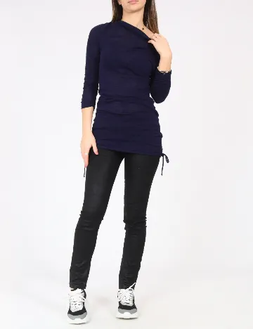 Bluza Zara, bleumarin Albastru