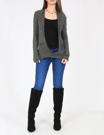 Cardigan Zara, gri Gri