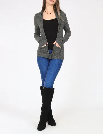 Cardigan Zara, gri Gri