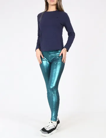 Colanti Oysho, albastru Albastru